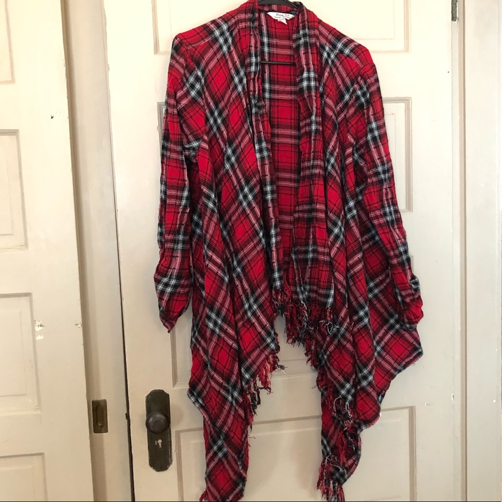 Plaid sweater